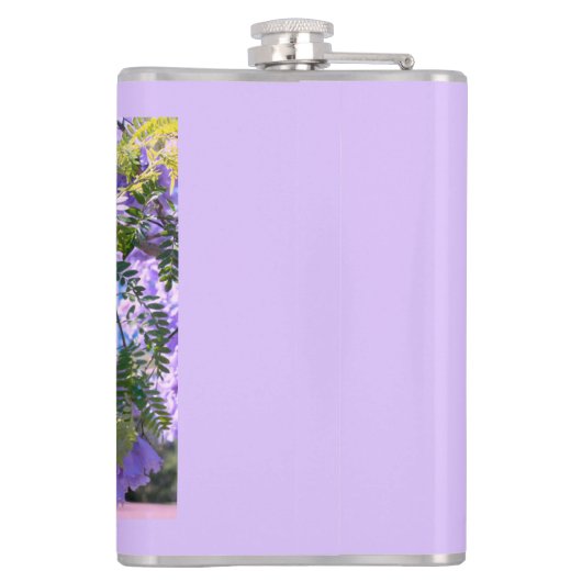 Aucklands Lila Prinzessenbaum Flachmann (Rückseite)