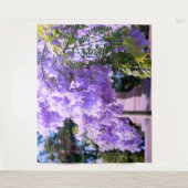 Aucklands Lila Prinzessenbaum Wandteppich (Vorderseite)