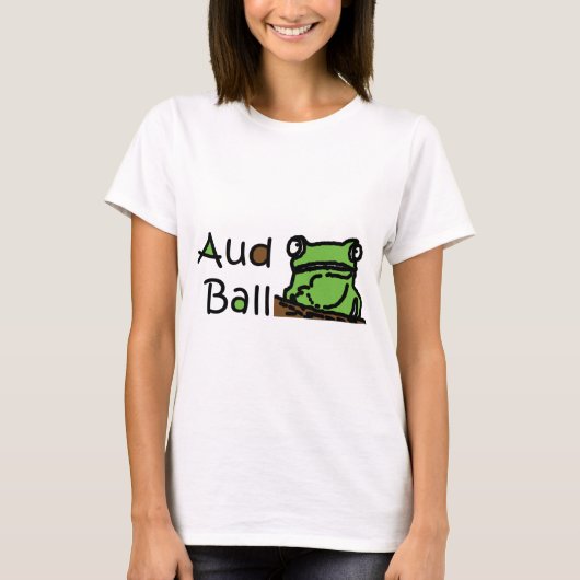 AUD-Ball-Froschlogo T-Shirt (Vorderseite)