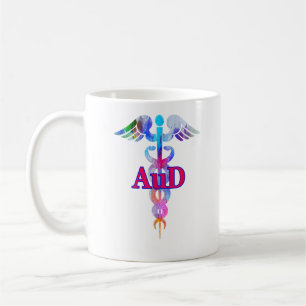 AuD Caduceus Audiology Hearing Doctor Audiologen Kaffeetasse