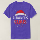 Audacious Weihnachtsmann Weihnachten Matching Kost T-Shirt (Design vorne)