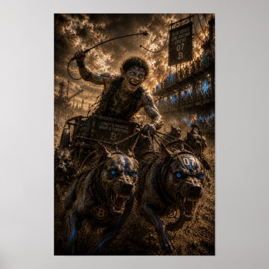 Audacity / Jockey / Hunde Rennen Poster (Vorne)