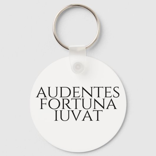 Audentes Fortuna Iuvat Schlüsselanhänger (Vorderseite)
