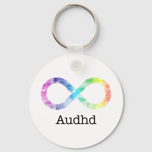 Audhd (adhd und autistisch) Schlüsselanhänger für (Vorderseite)