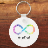 Audhd (adhd und autistisch) Schlüsselanhänger für (Vorderseite)