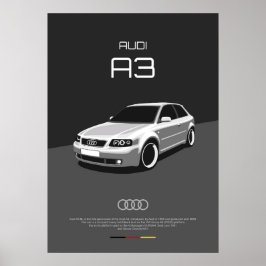 Audi A3  8L Poster