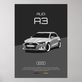 Audi A3  8Y Poster