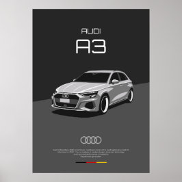 Audi A3 Sportback 2020 Poster