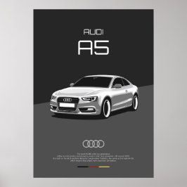 Audi A5 B8 Poster