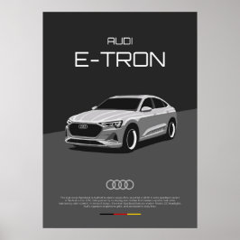 Audi e-tron Sportback Poster