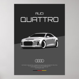 Audi Quattro Concept (2010) Poster