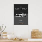Audi Quattro Concept (2010) Poster (Küche)