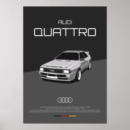 Audi Quattro Poster