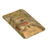 Audienzkapelle im Vatikan (Farbgravur) Magnet (Rechte Seite)