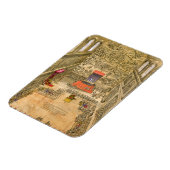 Audienzkapelle im Vatikan (Farbgravur) Magnet (Linke Seite)