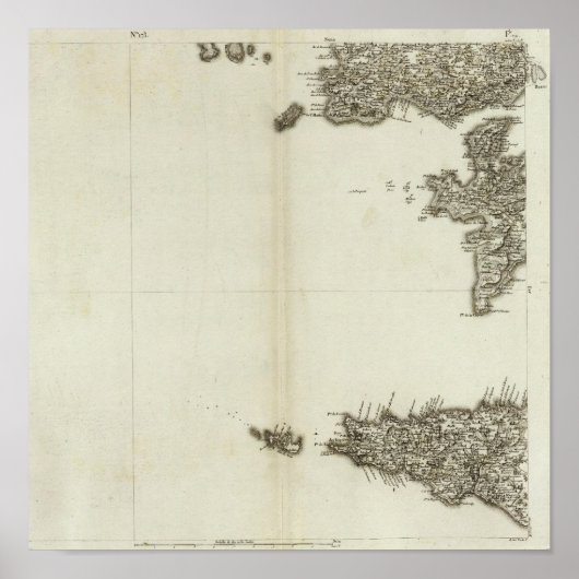 Audierne, rade de Brest Poster (Vorne)