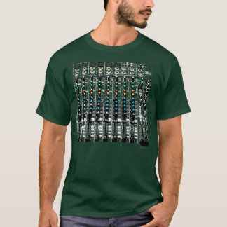 Audio-Amp-Audioingenieur Mix Console Recording Eng T-Shirt