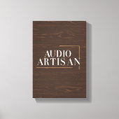 Audio Artisan Leinwanddruck (Vorderseite)