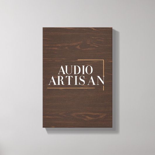 Audio Artisan Leinwanddruck (Vorderseite)