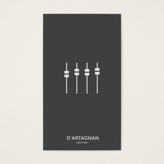 Audio Business Card (Vorderseite)