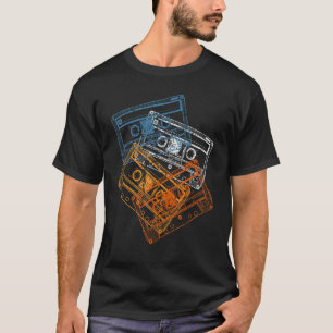 Audio Cassette 80er 80er Party Kostüm 1 T-Shirt
