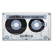 Audio Cassette DJ Magnetische Visitenkarte (Vorderseite)