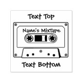Audio Cassette Tape Permastempel (Design)