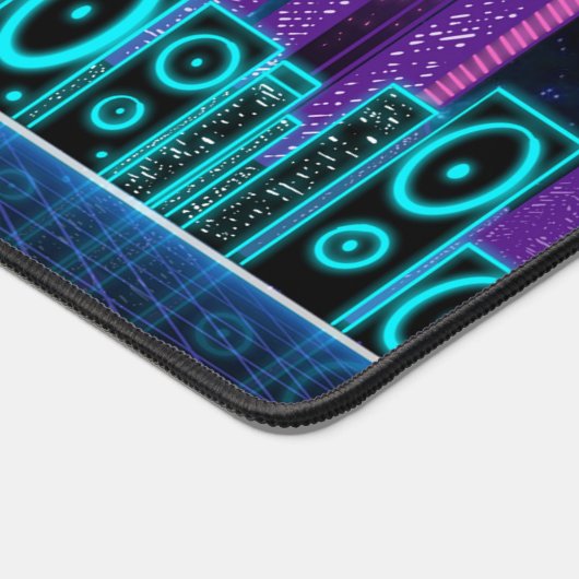 Audio-City-1-Gaming-Mousepad-Desktop-matte Schreibtischunterlage (Ecke)