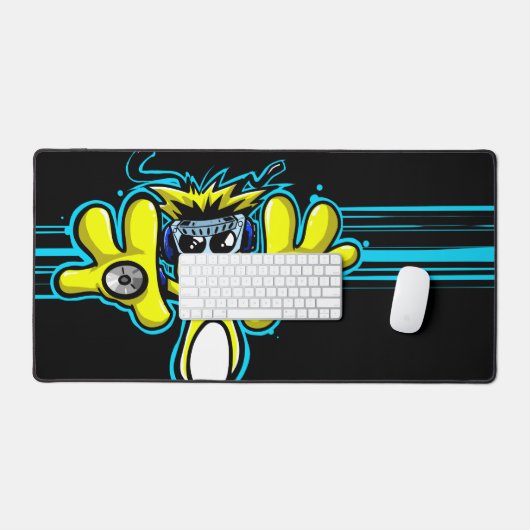 Audio-Dog -1 Schreibtischunterlage (Tastatur & Maus)