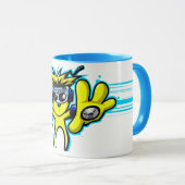 Audio Dog -1 Tasse (VorderseiteRechts)