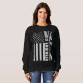 Audio Engineer American Flag Audio Engineering Sweatshirt (Vorne ganz)