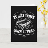 AUDIO ENGINEER Funny Sound Engineering Sound Typ Karte (Gelbe Blume)