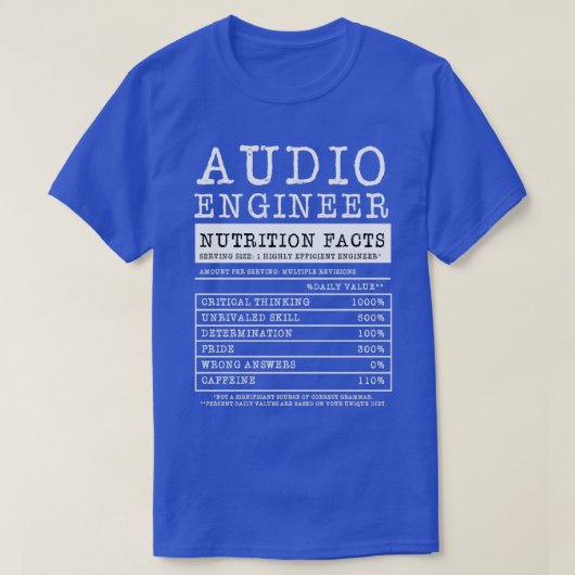 Audio Engineer - Geschenke für Sound Engineering T-Shirt (Design vorne)