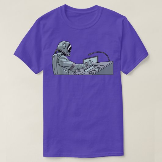 Audio Engineer - Music Astronaut Studio Guy Sound T-Shirt (Design vorne)