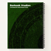 Audio Engineer Spiral Notebook Notizblock (Rückseite)