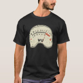 Audio Engineer Vu Meter für Audio Technician Sound T-Shirt (Vorderseite)