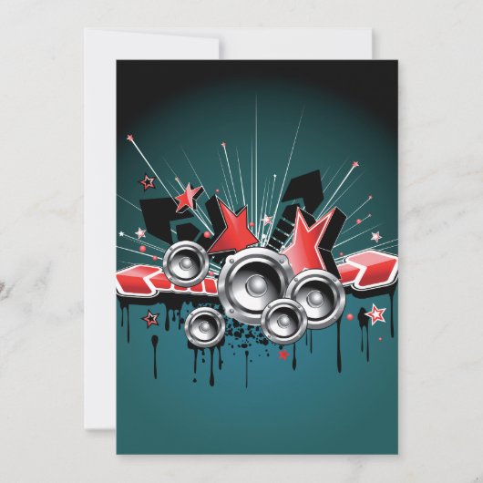 Audio für Lautsprecher Einladung (Vorderseite)