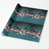 Audio für Lautsprecher Geschenkpapier (Ungerollt)