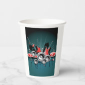 Audio für Lautsprecher Pappbecher (Vorderseite)