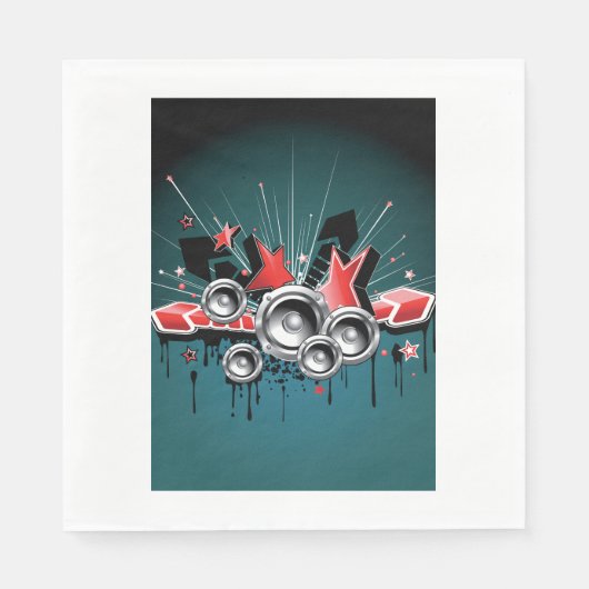 Audio für Lautsprecher Serviette (Vorderseite)