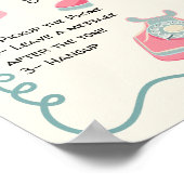 Audio-Gästebuch-Symbol Poster (Ecke)