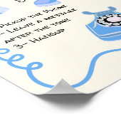 Audio-Gästebuch-Symbol Poster (Ecke)