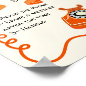 Audio-Gästebuch-Symbol Poster (Ecke)