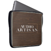 Audio-Handwerker Laptopschutzhülle (Vorne Rechts)
