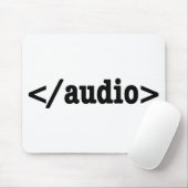 Audio-HTML5-Code beenden Mousepad (Mit Mouse)