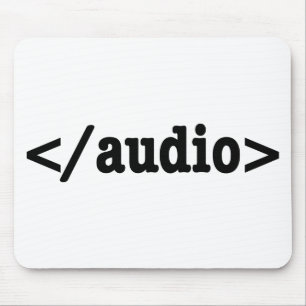 Audio-HTML5-Code beenden Mousepad