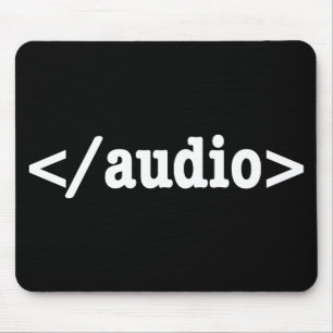 Audio-HTML5-Code beenden Mousepad