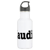 Audio-HTML5-Code beenden Trinkflasche (Vorderseite)