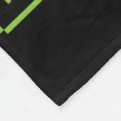 Audio Karate Rage auf Fleecedecke (Ecke)