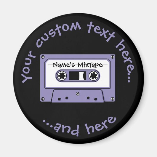 Audio-Kassettenband Magnet (Vorne)